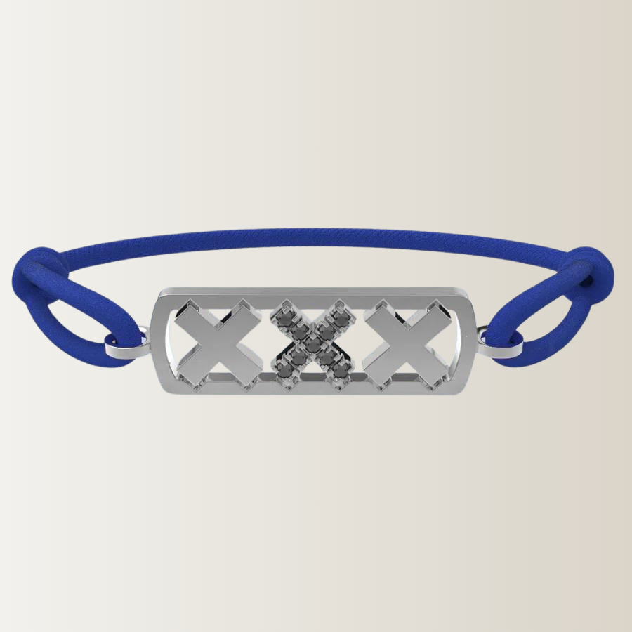 Amsterdam zwarte diamant armband