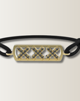 Amsterdam black diamond bracelet