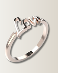 Love ring gracefully