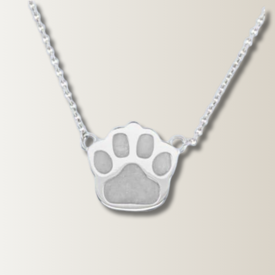 Doggie paw necklace