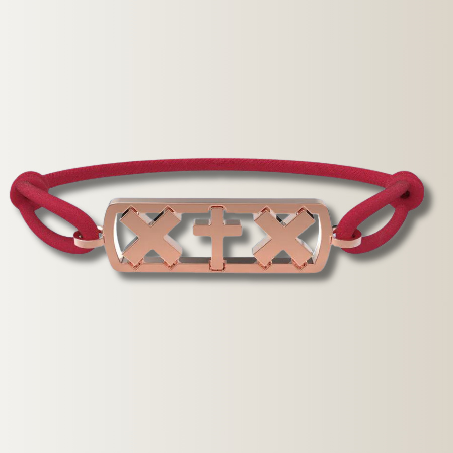 Amsterdam cross bracelet