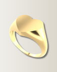 Love signet ring