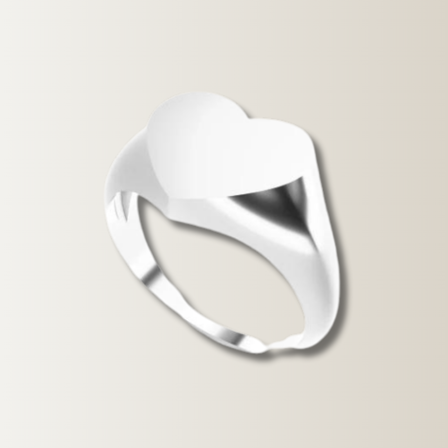 Love signet ring