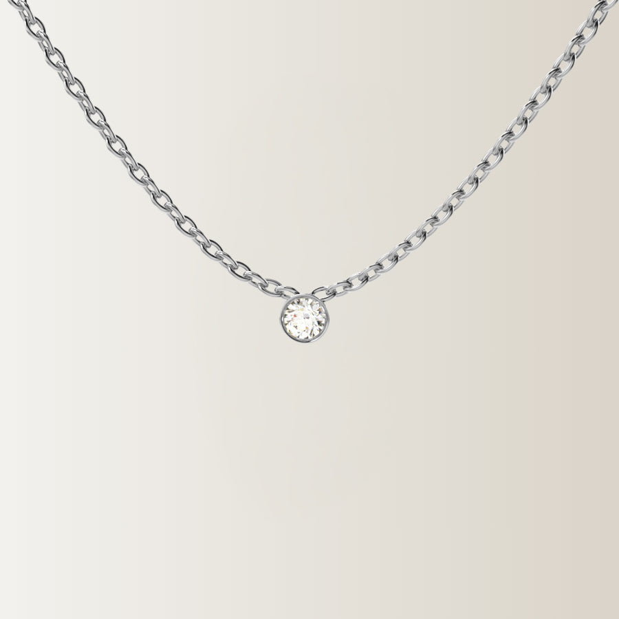 Necklace diamond small