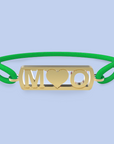 Initialenarmband mit Herz