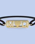 Initialenarmband mit Herz