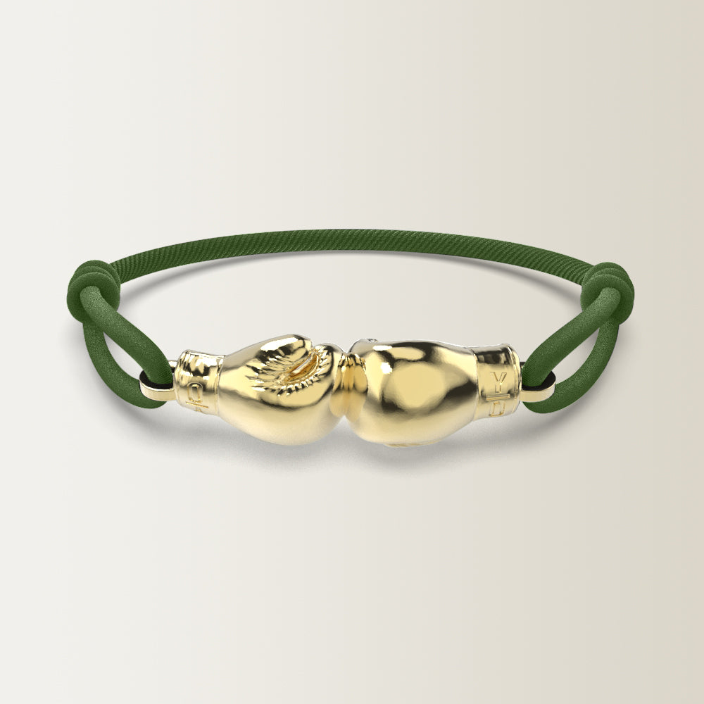 Bokshandschoen armband