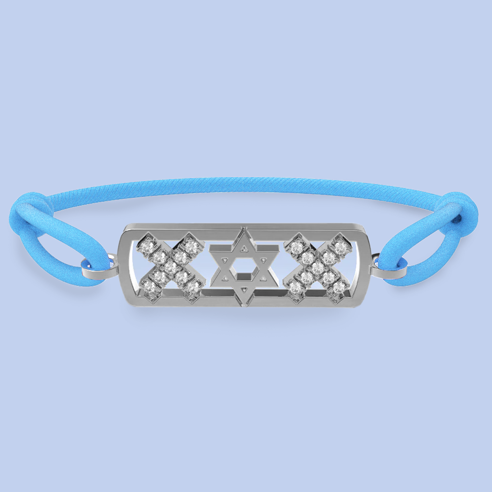 Amsterdam diamond david bracelet