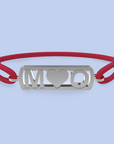 Initialenarmband mit Herz